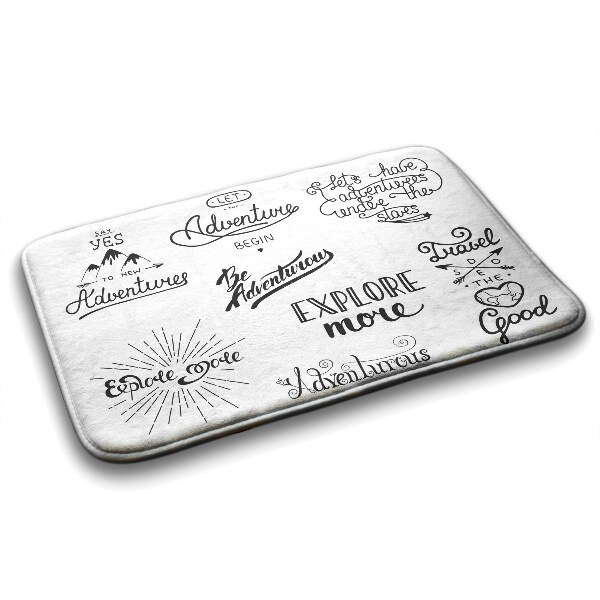 Badmat Avontuurlijke motivatie