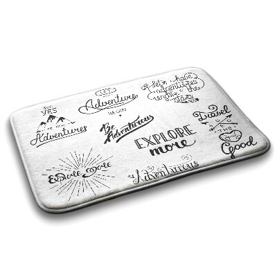 Badmat Avontuurlijke motivatie