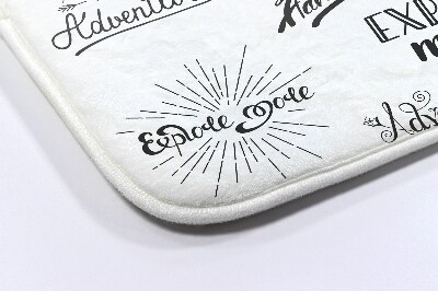 Badmat Avontuurlijke motivatie