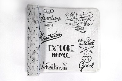 Badmat Avontuurlijke motivatie