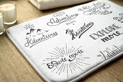 Badmat Avontuurlijke motivatie