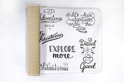 Badmat Avontuurlijke motivatie