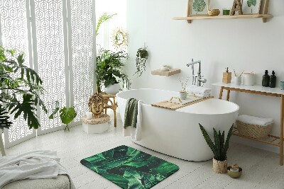 Badkamer mat Plantenbladeren