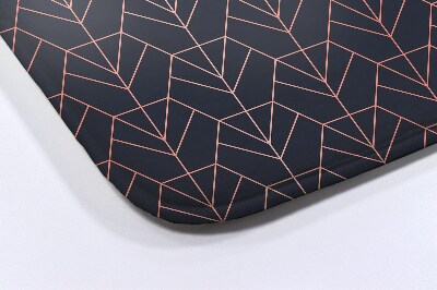 Luxe badmat Abstractie