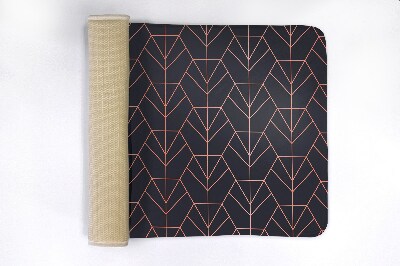 Luxe badmat Abstractie