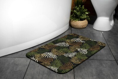 Badkamer mat Plantenpatroon
