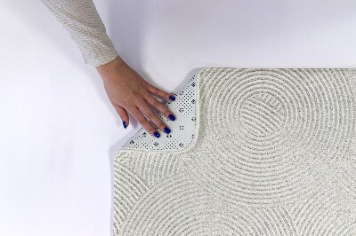 Luxe badmat Abstractieplaten