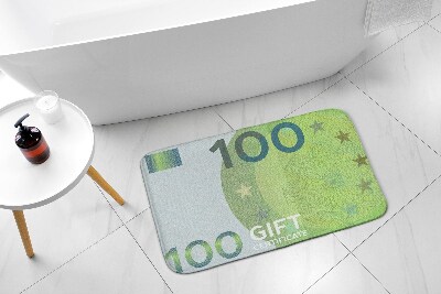 Badmat Euro bankbiljet Geld