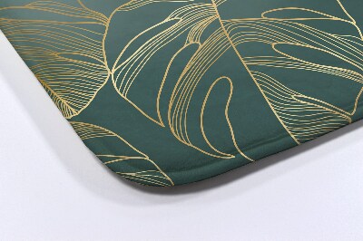 Luxe badmat Monstera bladeren