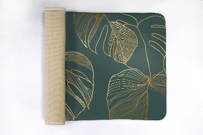 Luxe badmat Monstera bladeren