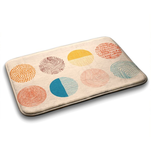 Badmat Cirkels Lijnen