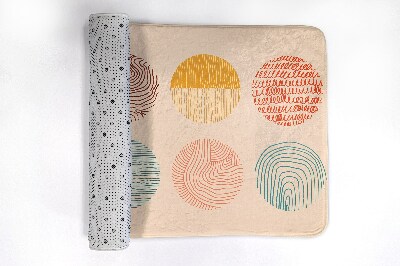 Badmat Cirkels Lijnen