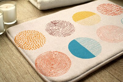 Badmat Cirkels Lijnen