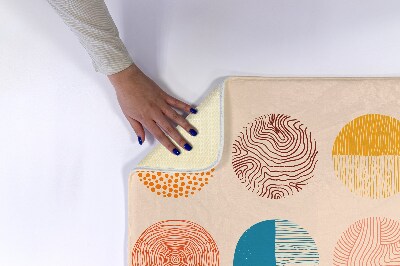 Badmat Cirkels Lijnen