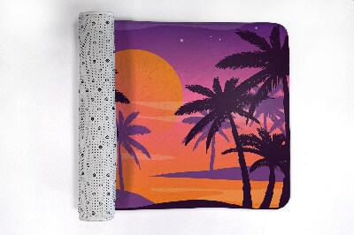 Badkamer mat Tropisch strand