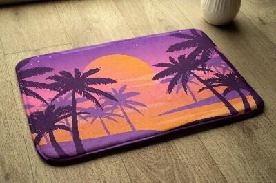 Badkamer mat Tropisch strand