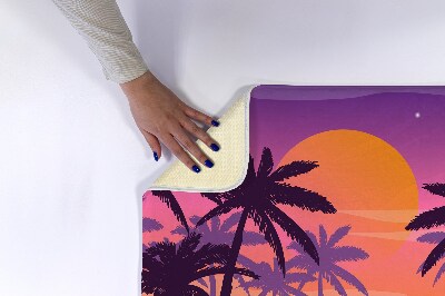 Badkamer mat Tropisch strand