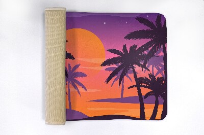 Badkamer mat Tropisch strand