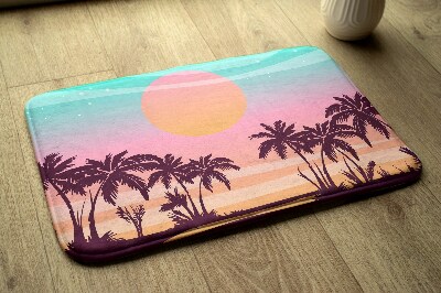 Badkamer mat Tropisch strand