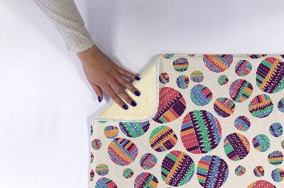 Badkamer mat Kleurrijke stippen abstractie