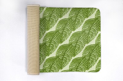 Badkamer mat Bladeren