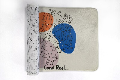 Luxe badmat Koraalrif