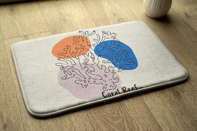 Luxe badmat Koraalrif