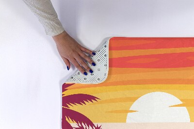 Badkamer mat Tropisch strand