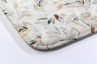 Luxe badmat Planten Abstractie