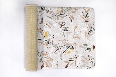 Luxe badmat Planten Abstractie