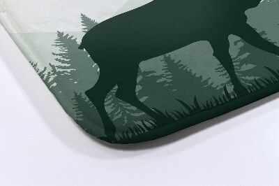 Badkamer mat Elanden Natuur