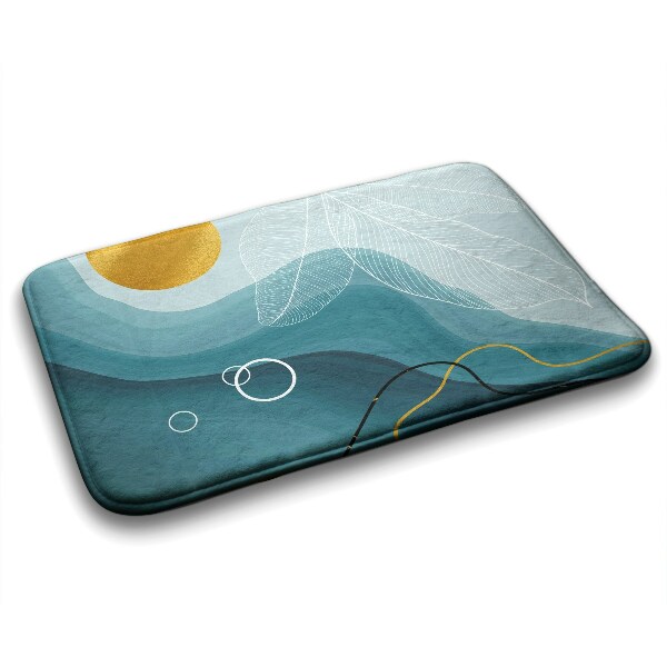 Luxe badmat Geometrische abstractie