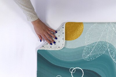 Luxe badmat Geometrische abstractie