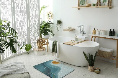 Luxe badmat Geometrische abstractie