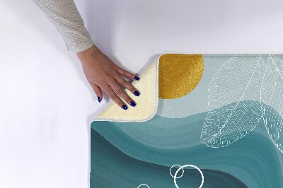 Luxe badmat Geometrische abstractie