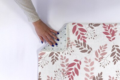 Luxe badmat Bladerenpatroon