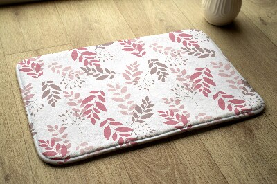 Luxe badmat Bladerenpatroon
