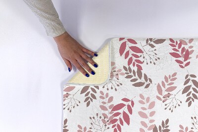 Luxe badmat Bladerenpatroon