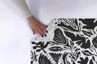 Badkamer mat Planten Abstractie