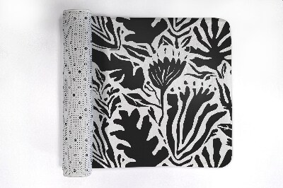 Badkamer mat Planten Abstractie