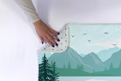 Luxe badmat Jelen-gebergte