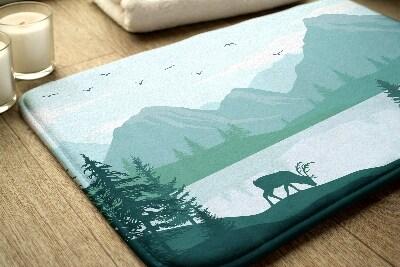 Luxe badmat Jelen-gebergte