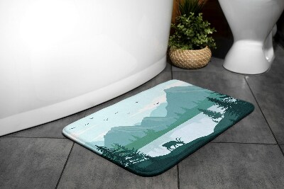 Luxe badmat Jelen-gebergte