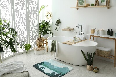 Luxe badmat Jelen-gebergte