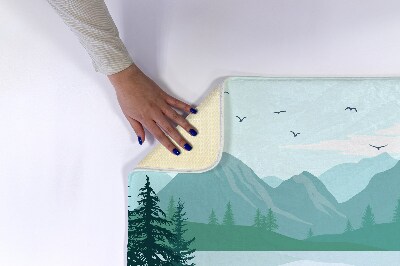 Luxe badmat Jelen-gebergte