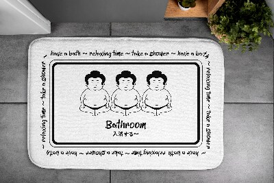 Luxe badmat Sumo worstelaars