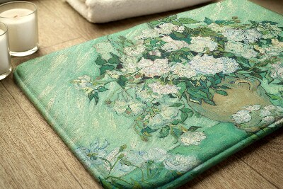 Luxe badmat Van Gogh Rozen