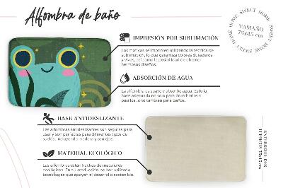 Luxe badmat Waterlelie