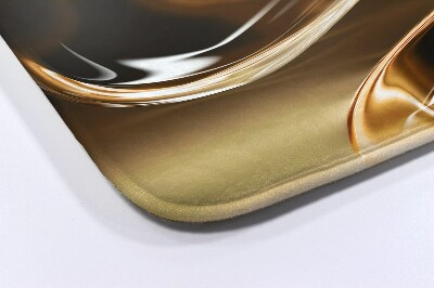 Badmat Gouden abstractie