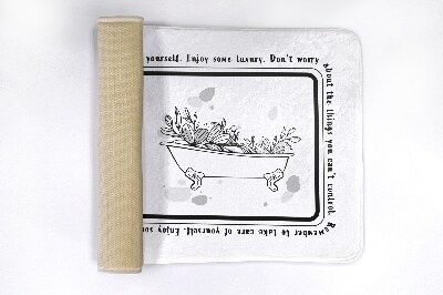 Badkamer mat Badkuip Bad